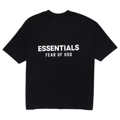 Fear of God Essentials Classic Short Sleeve Tee Jet Black2.jpg