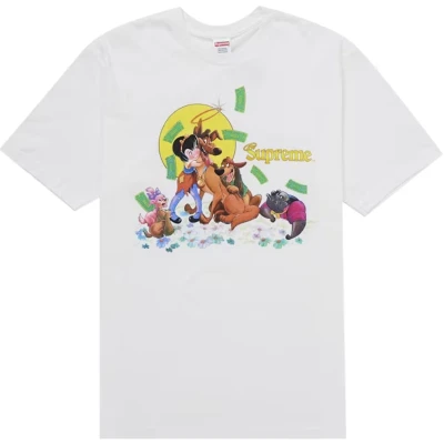 Supreme All Dogs Go To Heaven Tee White *Ostatni rozmiar*