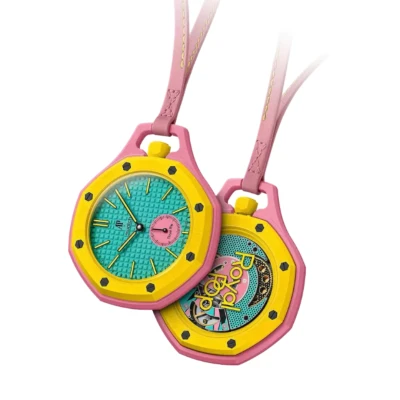 Swatch Audemars Piguet Royal Pop Collection Watch Pocket OTG Roz