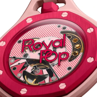 Swatch Audemars Piguet Royal Pop Collection Pocket Watch Otto Rosso2.jpg