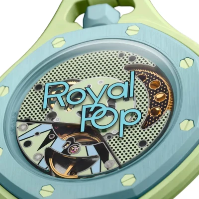 Swatch Audemars Piguet Royal Pop Collection Pocket Watch Blaue Acht2.jpg