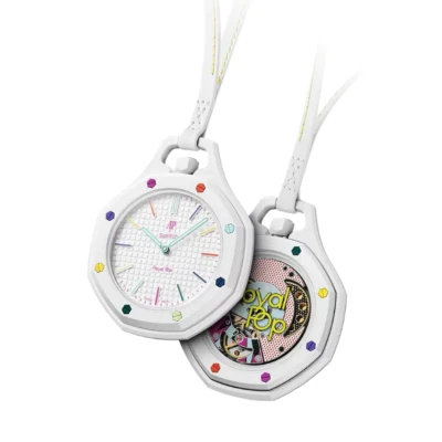 Swatch Audemars Piguet Royal Pop Collection Pocket Watch Huit Blanc.jpg