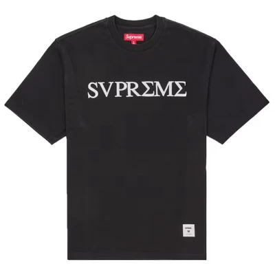 Supreme Greek S/S Top Black