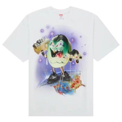 Supreme SALEM S/S Top White