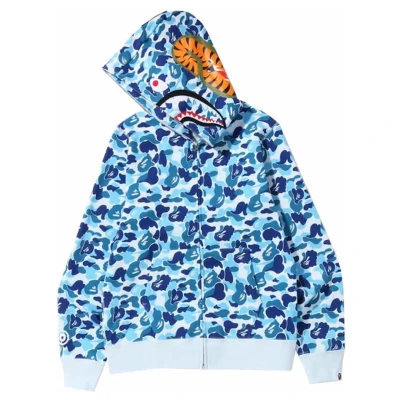 BAPE ABC Camo Shark Full Zip Hoodie Blue2\.jpg