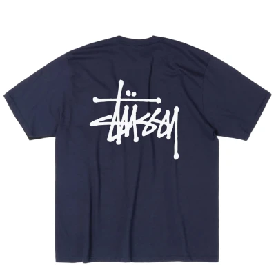 Basic Stüssy Tee Navy *Ostatni rozmiar*