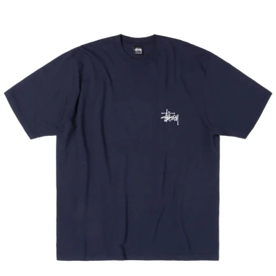 Basic Stüssy Tee Navy2.jpg