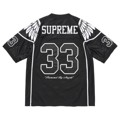Supreme Wings Football Jersey Black