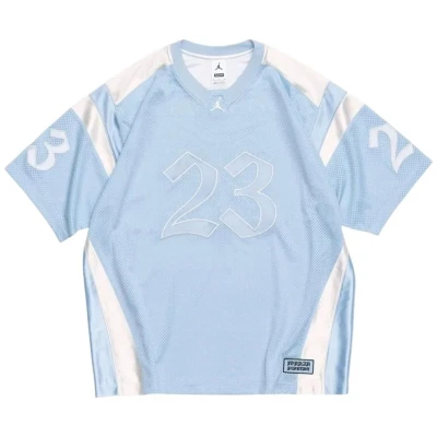 Supreme Jordan Warm Up Jersey Light Blue