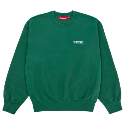 Supreme Washed Crewneck Green