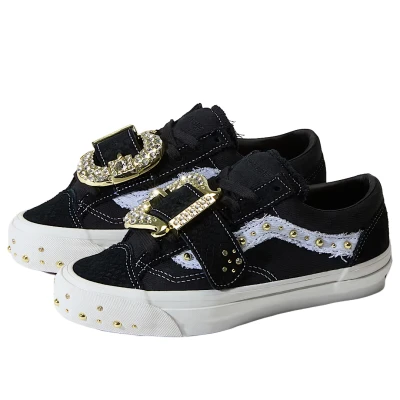 Vans Premium Old Skool 36 Metagirl Buckle Black White2.jpg