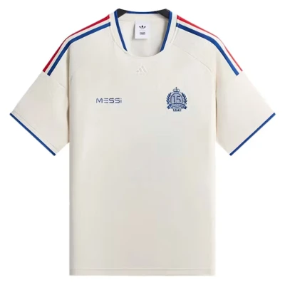 Kith x adidas Messi Football Jersey Chalk White
