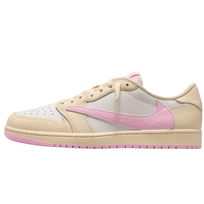 Jordan 1 Retro Low OG SP Travis Scott Shy Pink *Back 2 School*