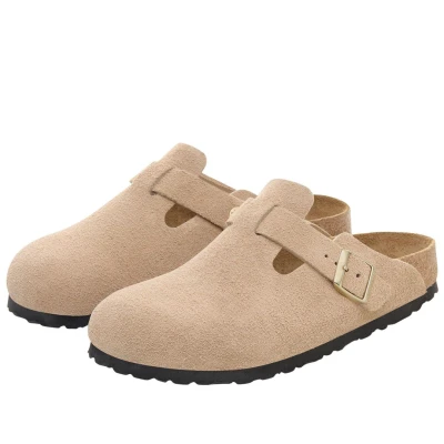 Birkenstock Boston Suede Leather Sandcastle2.jpg