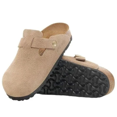 Birkenstock Boston Suede Leather Sandcastle3.jpg