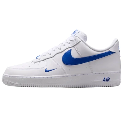 Nike Air Force 1 Low '07 Carbon Fiber Swoosh White Game Royal