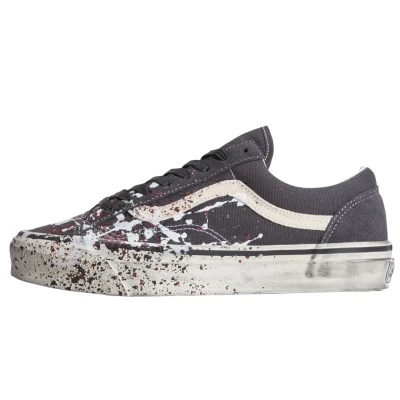 Vans Premium Old Skool 36 Paint Splatter Charcoal Grey
