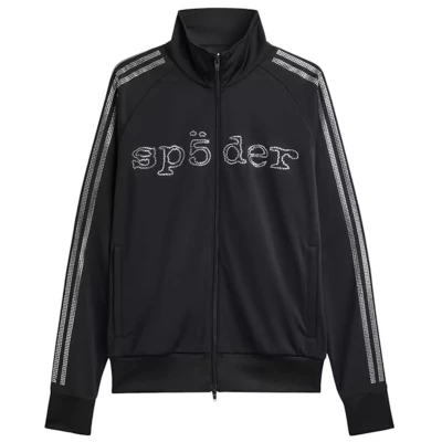 adidas x Sp5der Rhinestone Track Top Black
