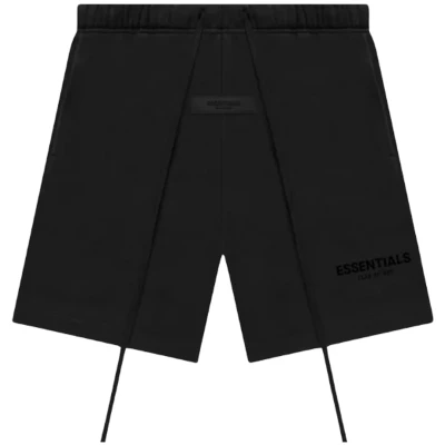 Fear Of God Essentials Strech Limo Black Shorts SS22