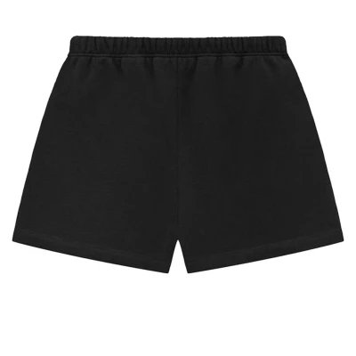 Fear of God Essentials Fleece Soccer Short Black2.jpg
