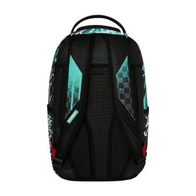 Sprayground Spray poetry III dlxsv Backpack Multicolor:water green3.jpg