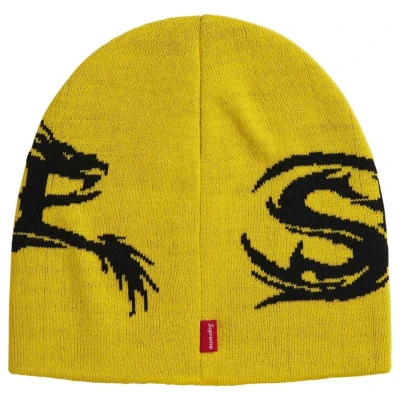 Supreme Dragon Beanie Yellow2.jpg