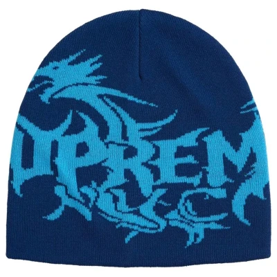 Supreme Dragon Beanie Blue
