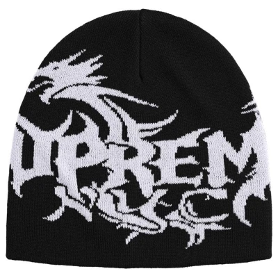 Supreme Dragon Beanie Black
