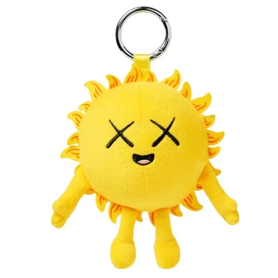 Kaws Universe X Uniqlo Bag Charm Yellow