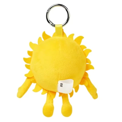 Kaws Universe X Uniqlo Bag Charm Yellow2.jpg