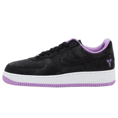 Nike Air Force 1 Low Kobe Bryant Forever Black Purple Stardust