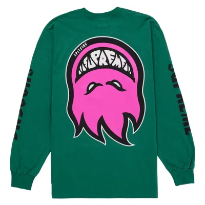 Supreme Spitfire Bighead L/S Tee Green
