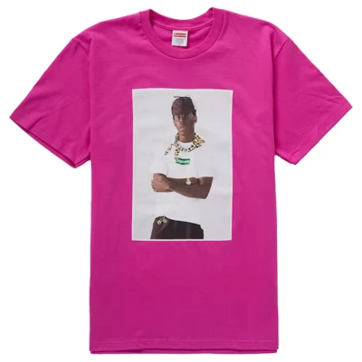 Supreme Tyler The Creator Tee Magenta