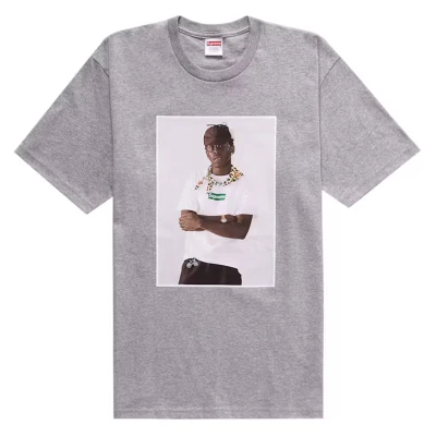 Supreme Tyler The Creator Tee Heather Grey
