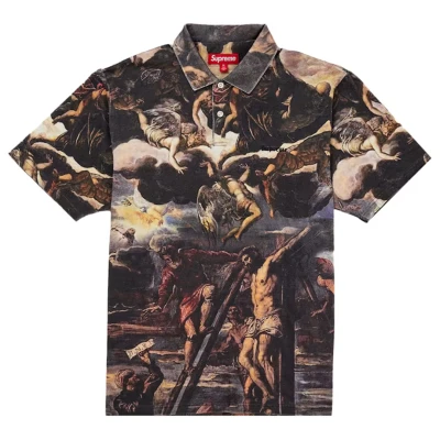 Supreme Crucifixion Polo Multicolor