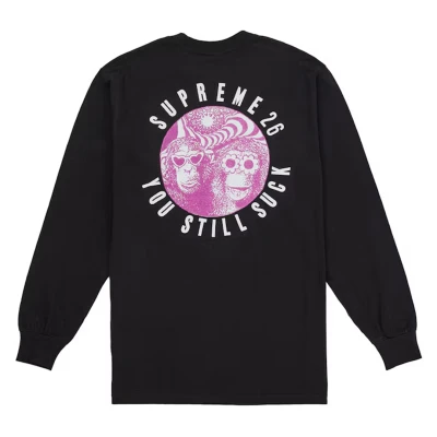 Supreme You Still S**k L/S Tee Black