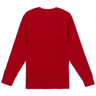 Supreme Hanes Bones Thermal Crew (1 Pack) Red2.jpg