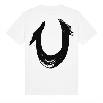 True Religion Painted Horseshoe Tee White2.jpg
