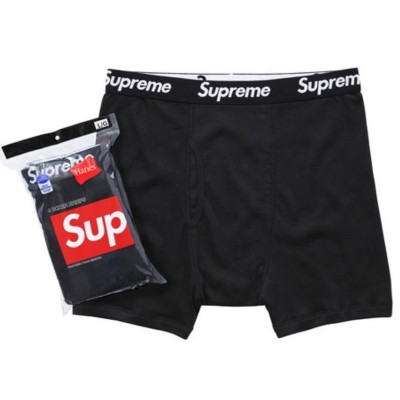 Supreme Boxers Black (4-Pack)