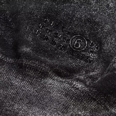 Supreme MM6 Maison Margiela Foil Box Logo Hooded Sweatshirt Black 4.jpg