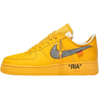 Nike Air Force 1 Low Off-White University Gold