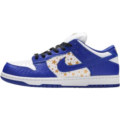 Nike SB Dunk Low Supreme Stars Hyper Royal