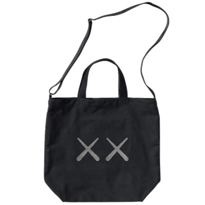 Kaws Uniqlo x Andy Warhol Ut 2-Way Tote Bag Czarny.jpg