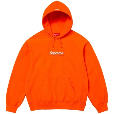 Supreme Box Logo Hooded Dark Orange FW24.jpg
