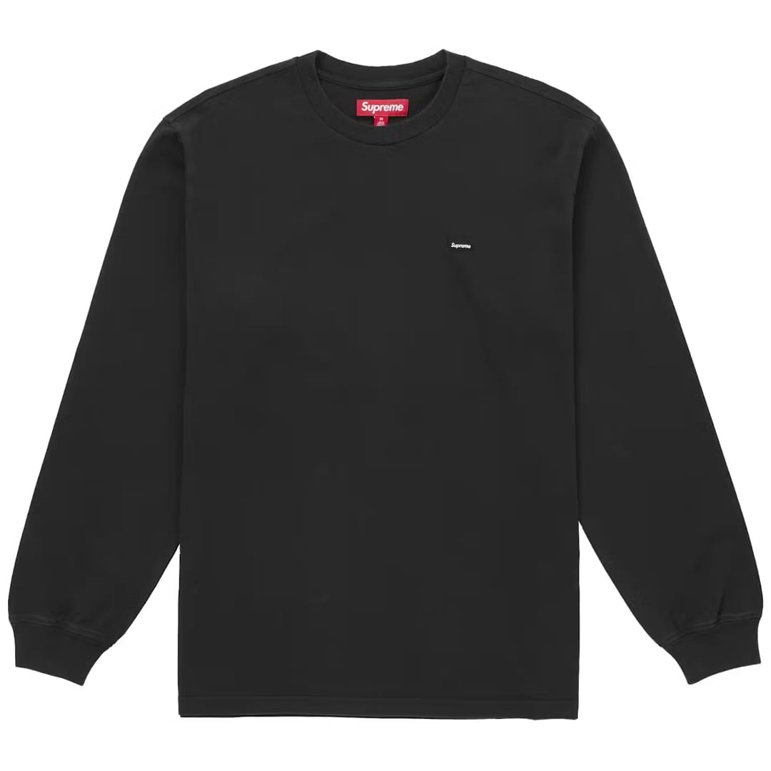Supreme◾️ Small Box L/S Tee Supreme Small Box L/S Tee Black