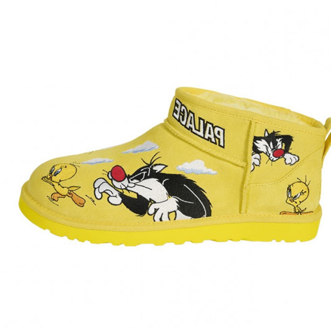 UGG Classic Ultra Mini Boot Palace x Looney Tunes Yellow